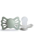 FRIGG Lucky Smoczek symetryczny 2-pak silikon 6-18m Sage / Silver