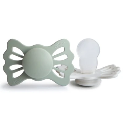 FRIGG Lucky Smoczek symetryczny 2-pak silikon 6-18m Sage / Silver
