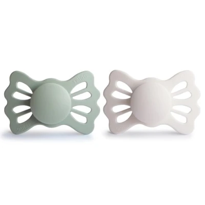 FRIGG Lucky Smoczek symetryczny 2-pak silikon 6-18m Sage / Silver