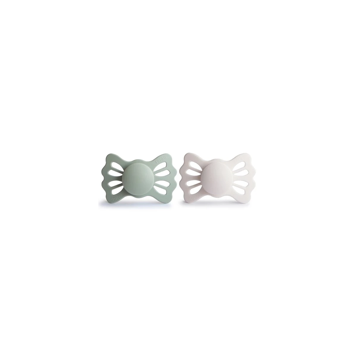 FRIGG Lucky Smoczek symetryczny 2-pak silikon 6-18m Sage / Silver
