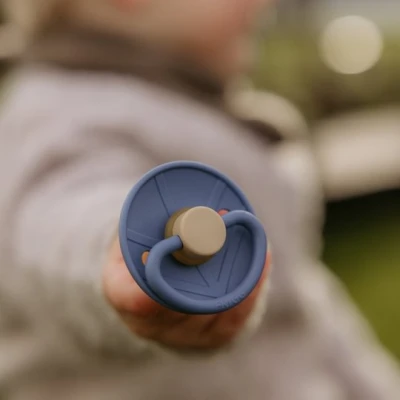FRIGG Little Viking Smoczek uspokajający 2-pak silikon 6-18m Ocea
