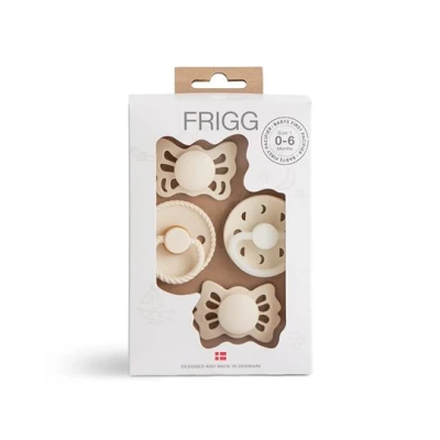 FRIGG Zestaw startowy: 4 smoczki uspokajające Moonlight Sailing -