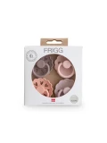 FRIGG Smoczki uspokajające zestaw 4 szt. silikon 6-18m Sunset Bli