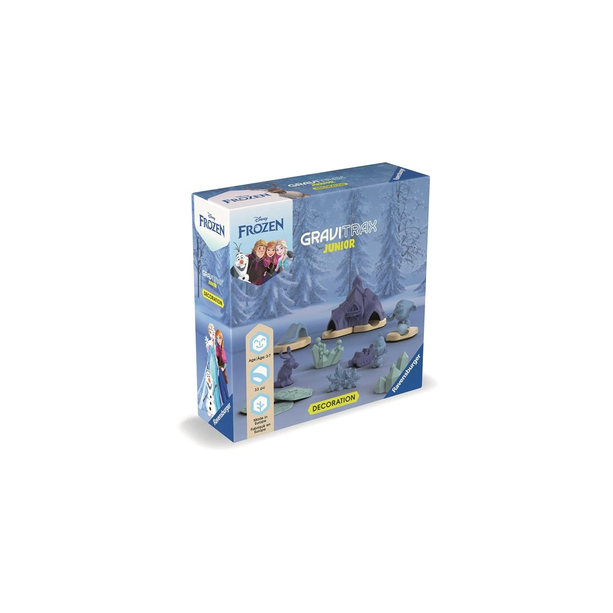 GraviTrax Junior Zestaw Uzupełniający Kraina Lodu Frozen 33el.