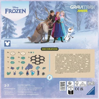 GraviTrax Junior Zestaw Uzupełniający Kraina Lodu Frozen 33el.