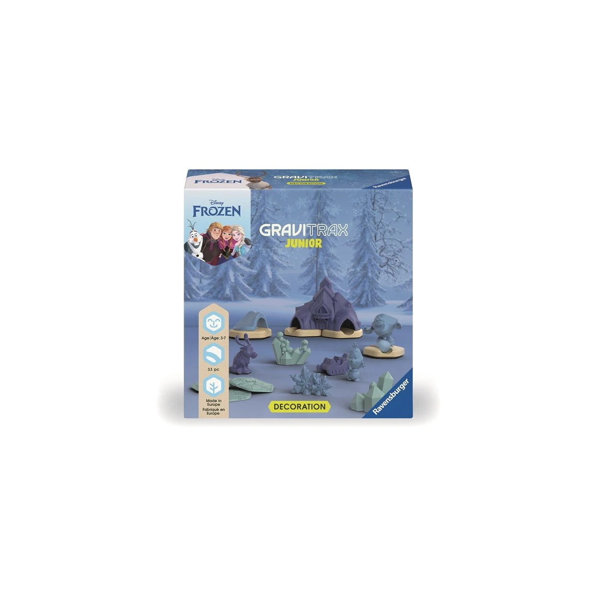 GraviTrax Junior Zestaw Uzupełniający Kraina Lodu Frozen 33el.
