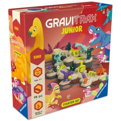 GraviTrax Junior Zestaw Startowy z Dinozaurami L Dino 98el.