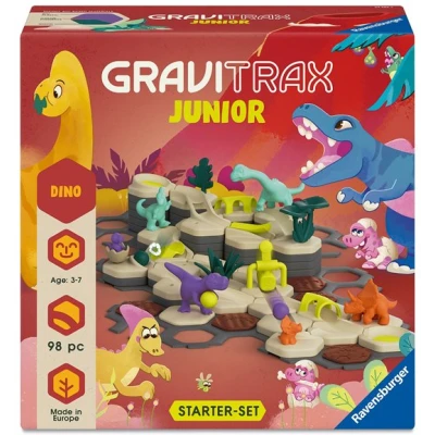 GraviTrax Junior Zestaw Startowy z Dinozaurami L Dino 98el.