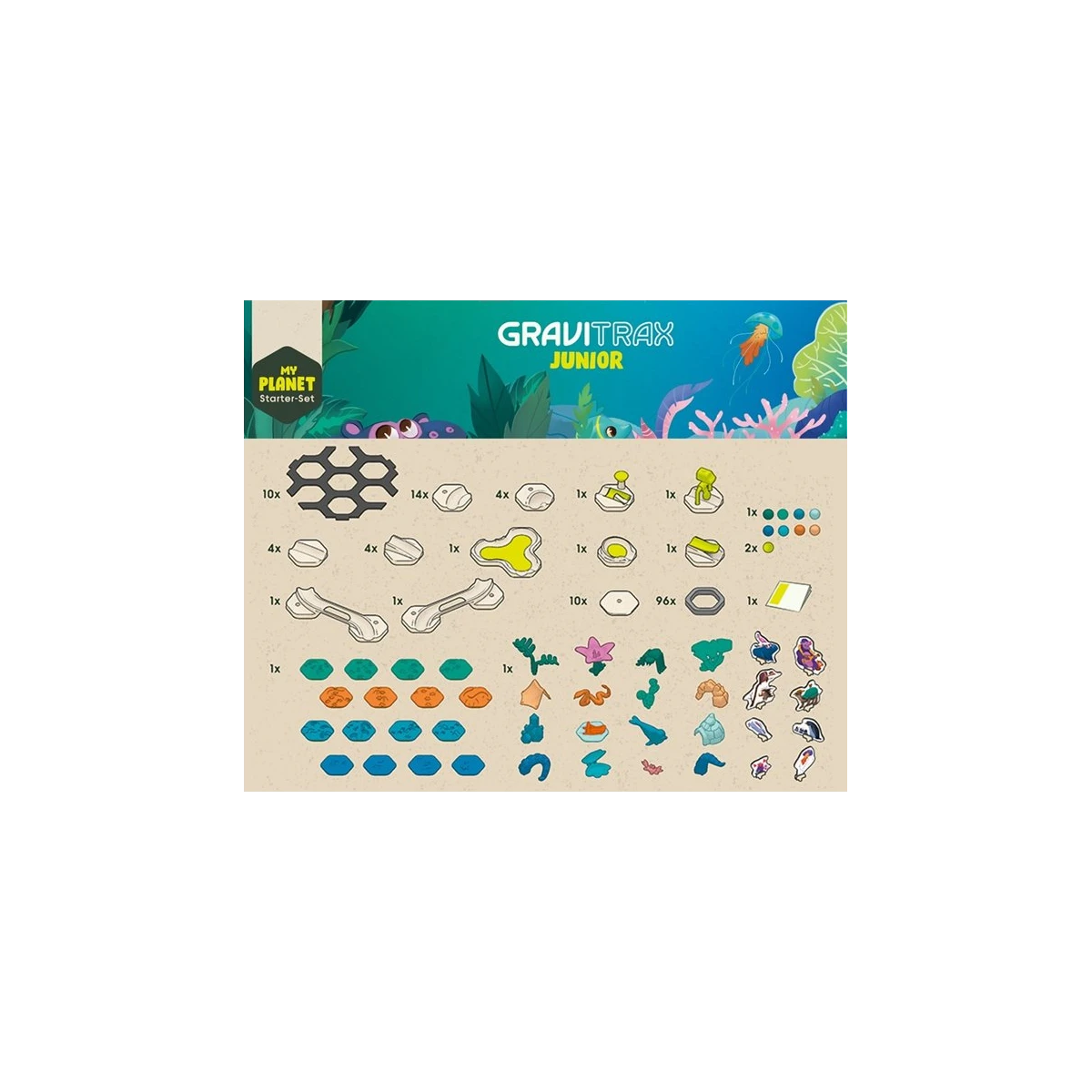 GraviTrax Junior Zestaw Startowy XXL Planeta 200el.