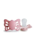 FRIGG Butterfly Smoczek anatomiczny 2-pak silikon 0-6m Cedar / Ba