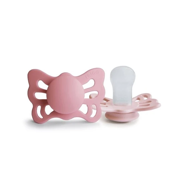 FRIGG Butterfly Smoczek anatomiczny 2-pak silikon 0-6m Cedar / Ba