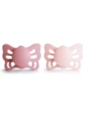 FRIGG Butterfly Smoczek anatomiczny 2-pak silikon 0-6m Cedar / Ba