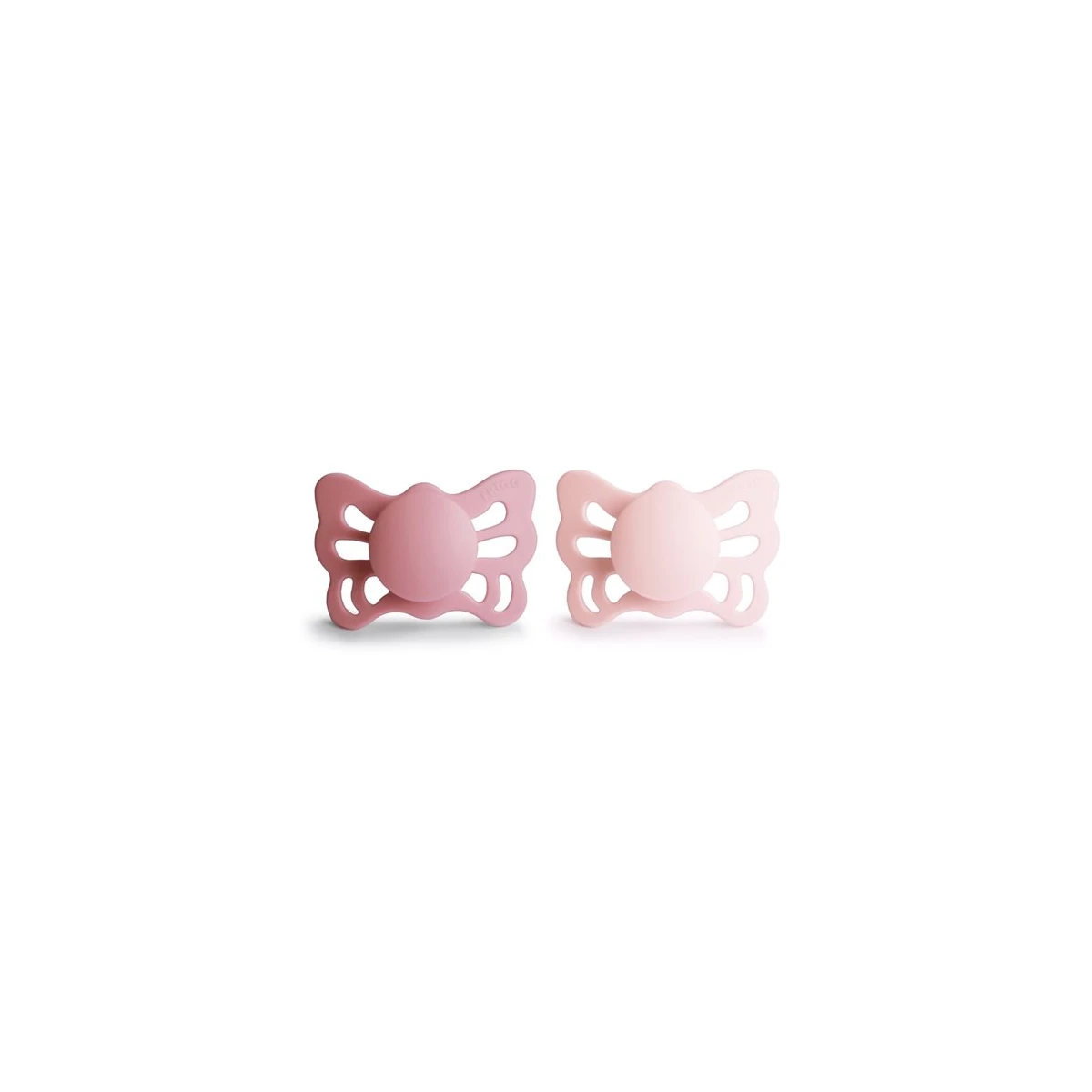 FRIGG Butterfly Smoczek anatomiczny 2-pak silikon 0-6m Cedar / Ba