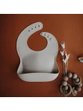 Mushie Śliniak Silikonowy Shifting Sand