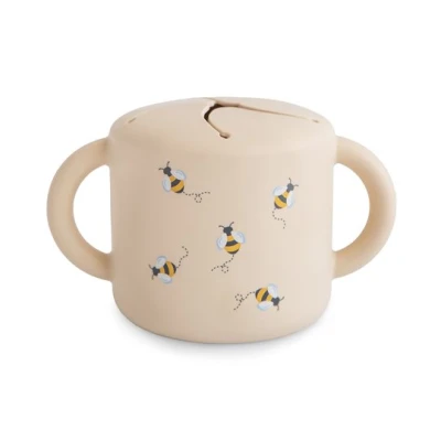 Mushie Kubek na Przekąski dla Dzieci 400 ml Bees