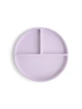 Mushie Silikonowy Talerzyk Dzielony dla Dziecka Soft Lilac