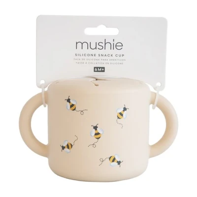 Mushie Kubek na Przekąski dla Dzieci 400 ml Bees