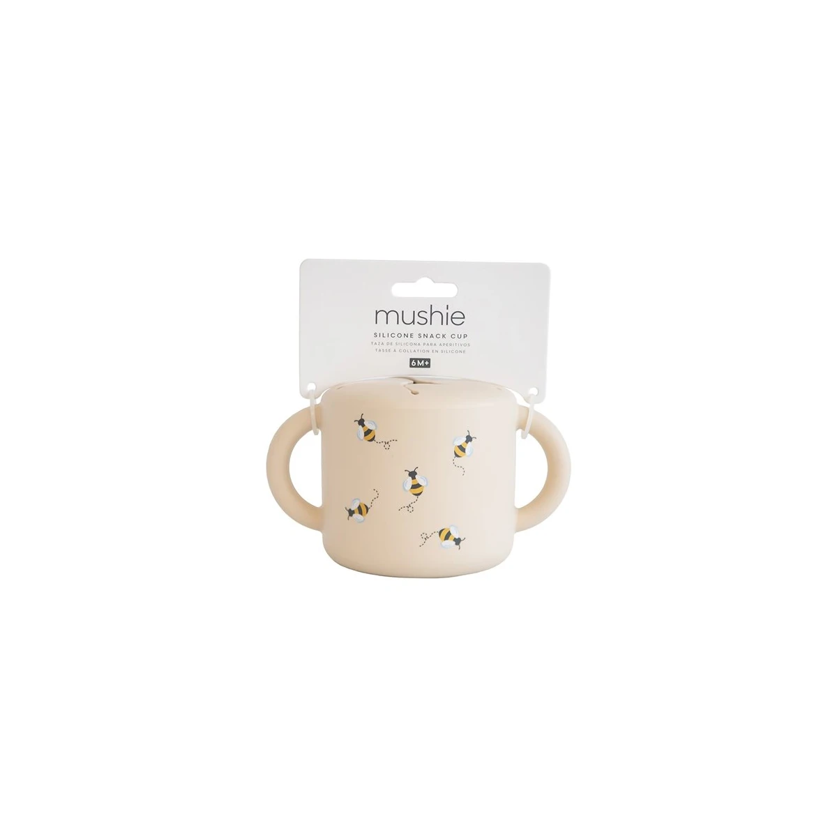 Mushie Kubek na Przekąski dla Dzieci 400 ml Bees
