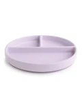 Mushie Silikonowy Talerzyk Dzielony dla Dziecka Soft Lilac
