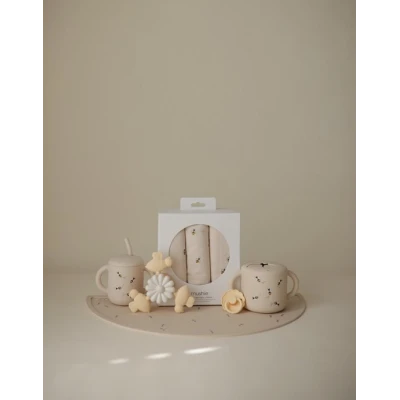 Mushie Kubek na Przekąski dla Dzieci 400 ml Bees