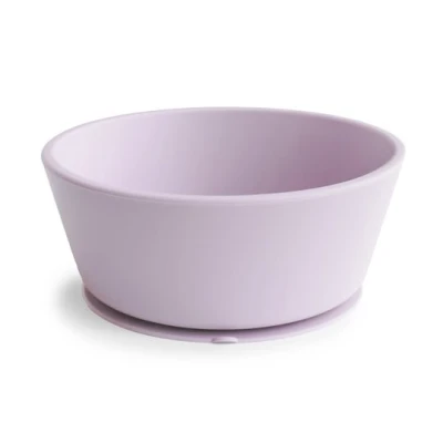 Mushie Silikonowa Miseczka dla Dziecka Soft Lilac