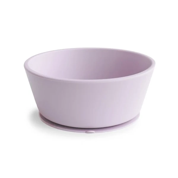 Mushie Silikonowa Miseczka dla Dziecka Soft Lilac