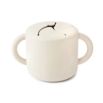 Mushie Kubek na Przekąski dla Dzieci 400 ml Ivory