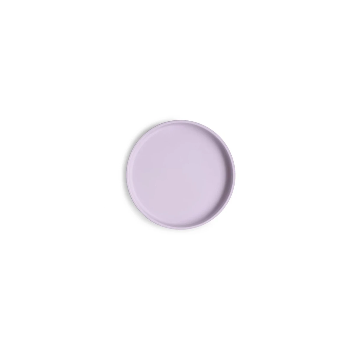 Mushie Silikonowy Talerzyk dla Dziecka z Przyssawką Soft Lilac