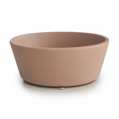 Mushie Silikonowa Miseczka dla Dziecka Natural