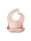 Mushie Śliniak Silikonowy Blush