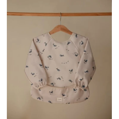 Mushie Śliniak z Rękawami Whales