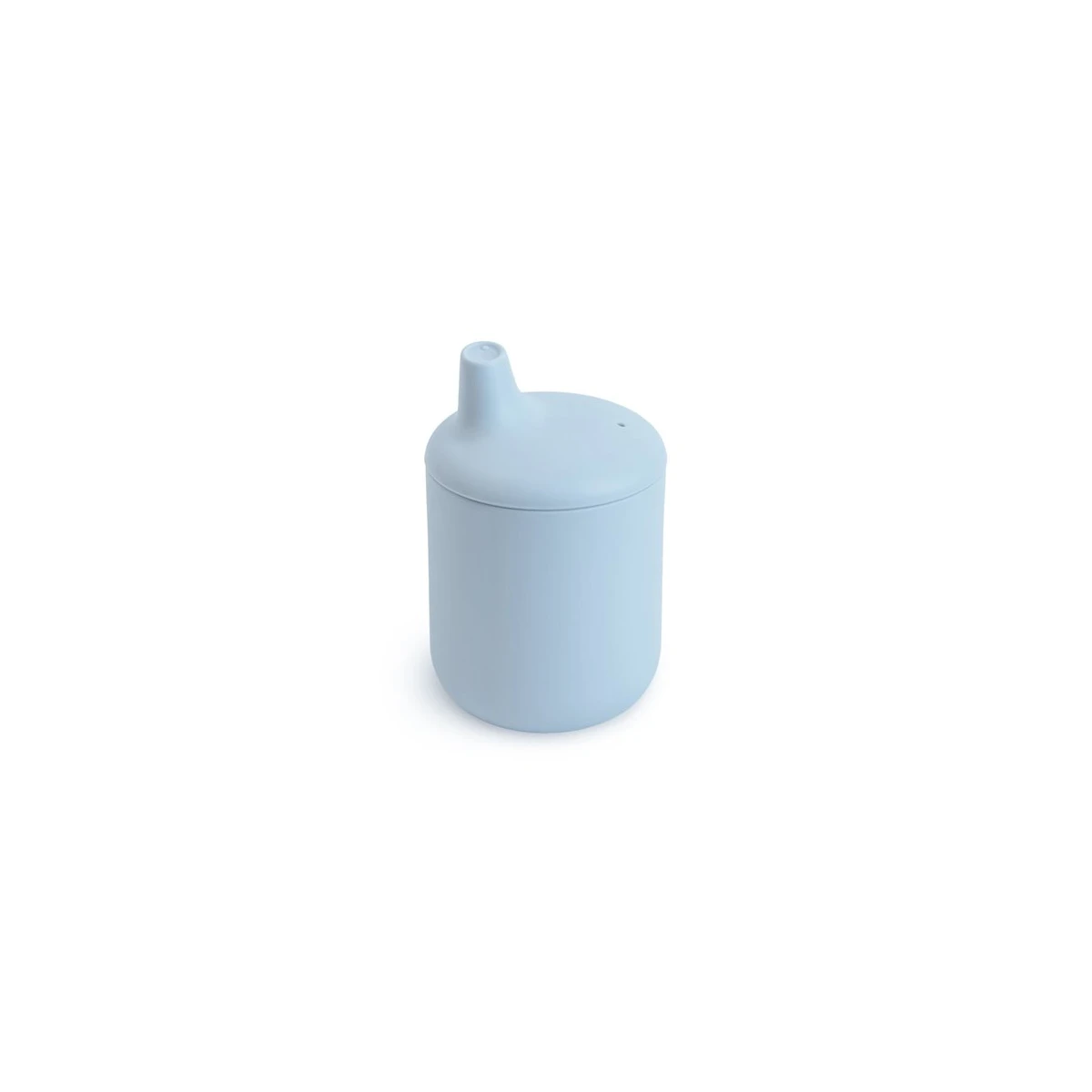 Mushie Silikonowy Kubek Treningowy dla Dzieci 175 ml Powder Blue