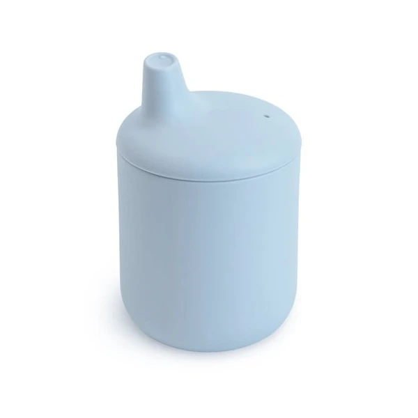Mushie Silikonowy Kubek Treningowy dla Dzieci 175 ml Powder Blue