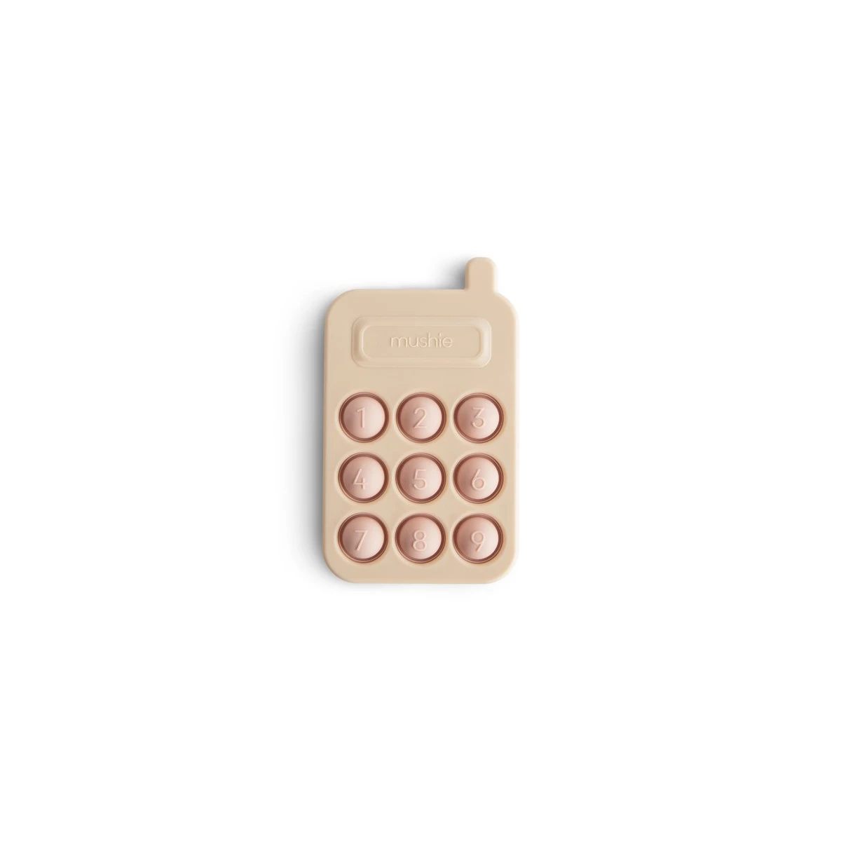 Mushie Zabawka sensoryczna Telefon Pop It Blush