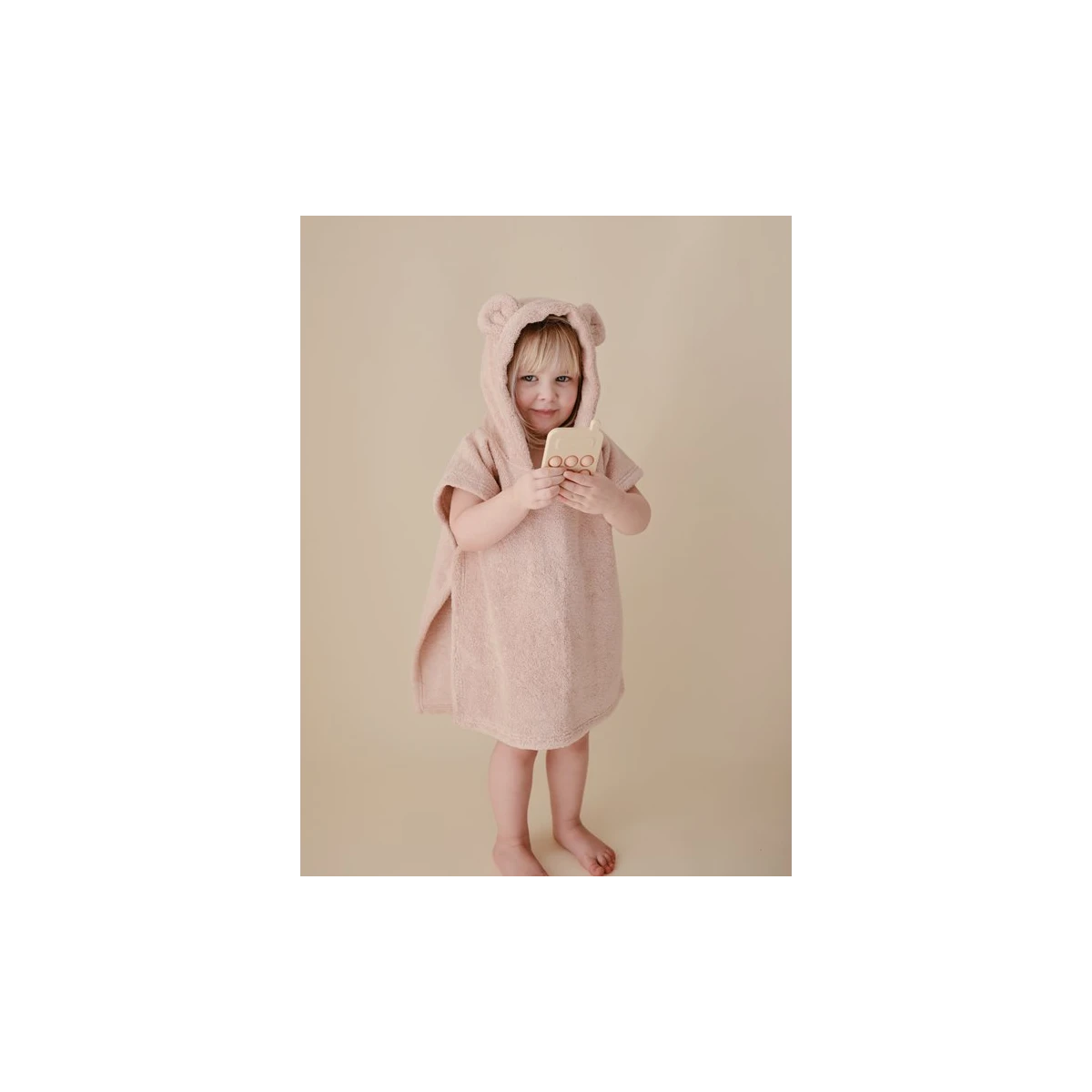Mushie Zabawka sensoryczna Telefon Pop It Blush