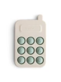 Mushie Zabawka sensoryczna Telefon Pop It Cambridge Blue