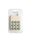 Mushie Zabawka sensoryczna Telefon Pop It Cambridge Blue