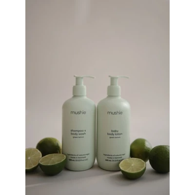 Mushie Balsam nawilżający dla dzieci i niemowląt Green Lemon 400