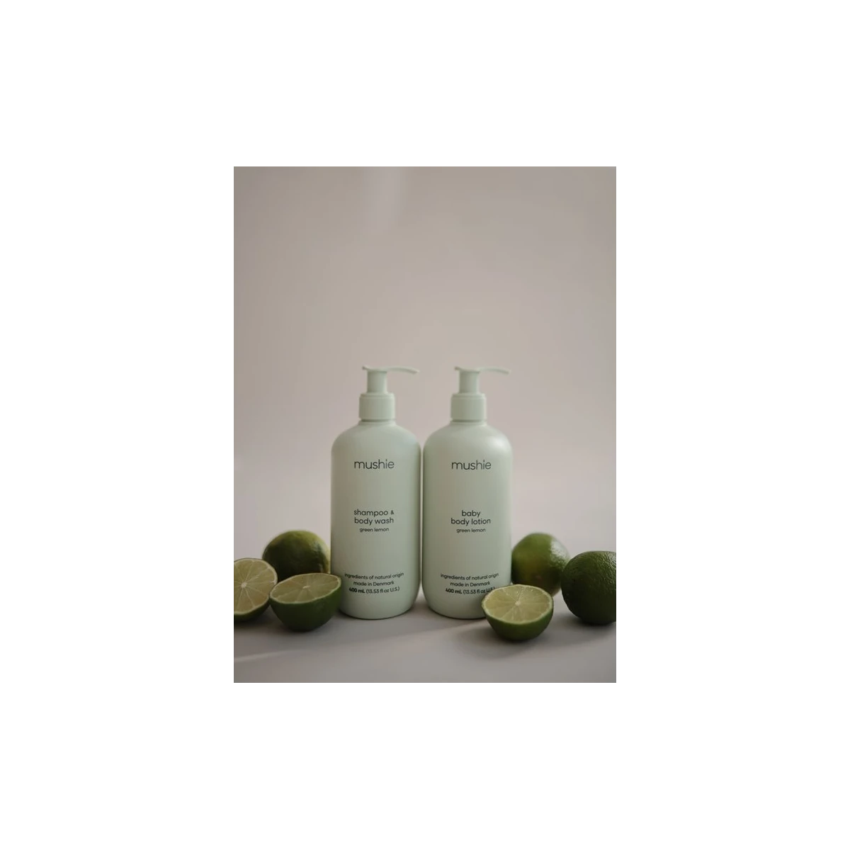 Mushie Balsam nawilżający dla dzieci i niemowląt Green Lemon 400