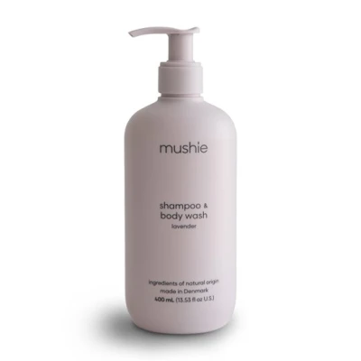 Mushie Szampon i żel do mycia ciała dla niemowląt Lavender 400 ml