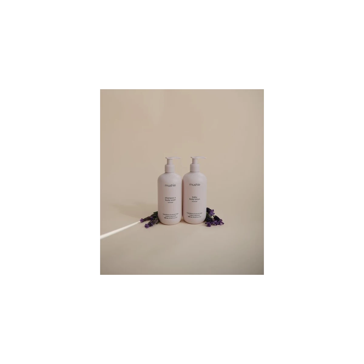 Mushie Szampon i żel do mycia ciała dla niemowląt Lavender 400 ml