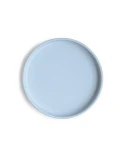 Mushie Silikonowy Talerzyk dla Dziecka z Przyssawką Powder Blue
