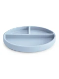 Mushie Silikonowy Talerzyk Dzielony dla Dziecka Powder Blue