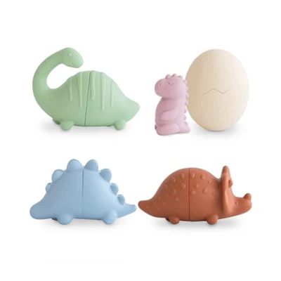 Mushie Zabawki do kąpieli Dino