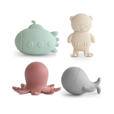 Mushie Zabawki do kąpieli Sealife