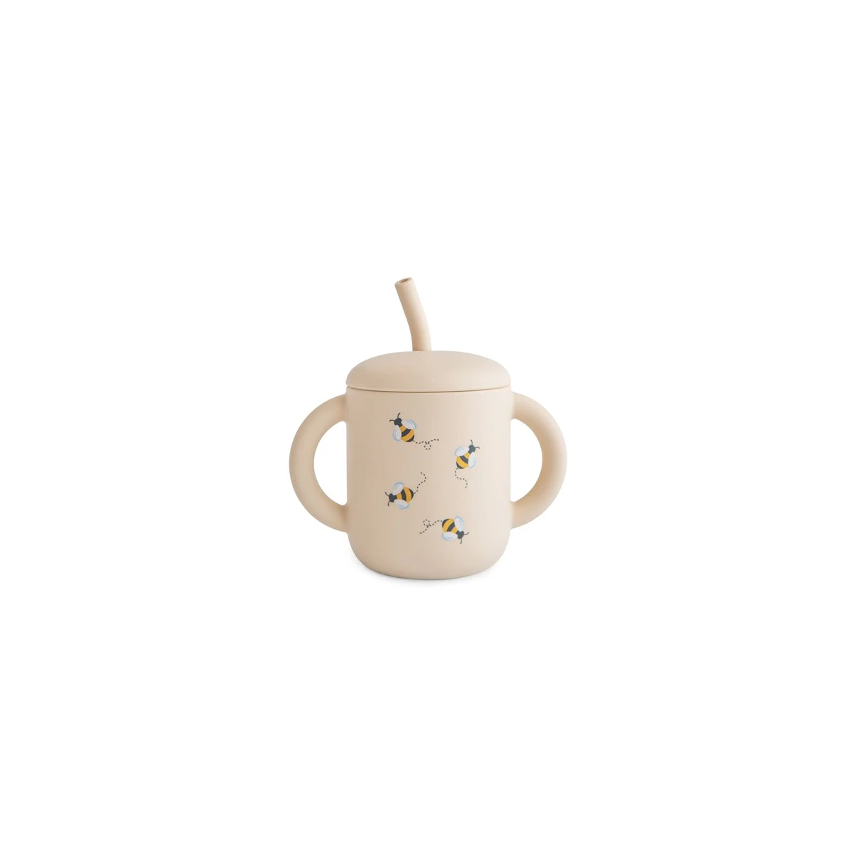 Mushie Kubek ze słomką 175 ml Bees