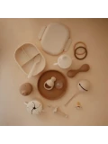 Mushie Lunchbox dla Dzieci Pojemnik na Jedzenie ze Sztućcami Ivor