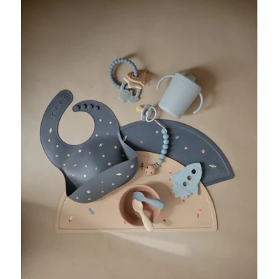 Mushie Gryzak Silikonowy Bransoletka z Zawieszkami Space