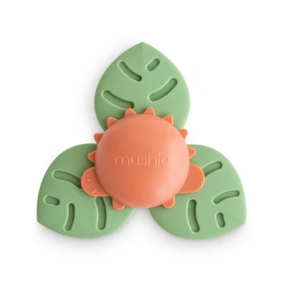 Mushie Zabawka z Przyssawką Spinner dla Niemowlaka Dino
