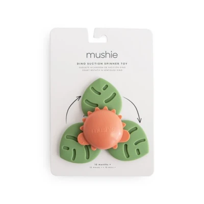 Mushie Zabawka z Przyssawką Spinner dla Niemowlaka Dino